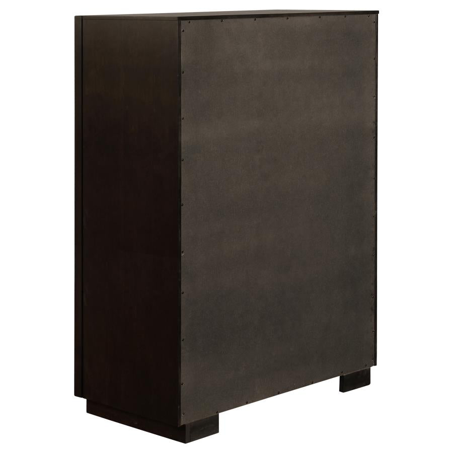 Durango 5-piece California King Bedroom Set Smoked Peppercorn