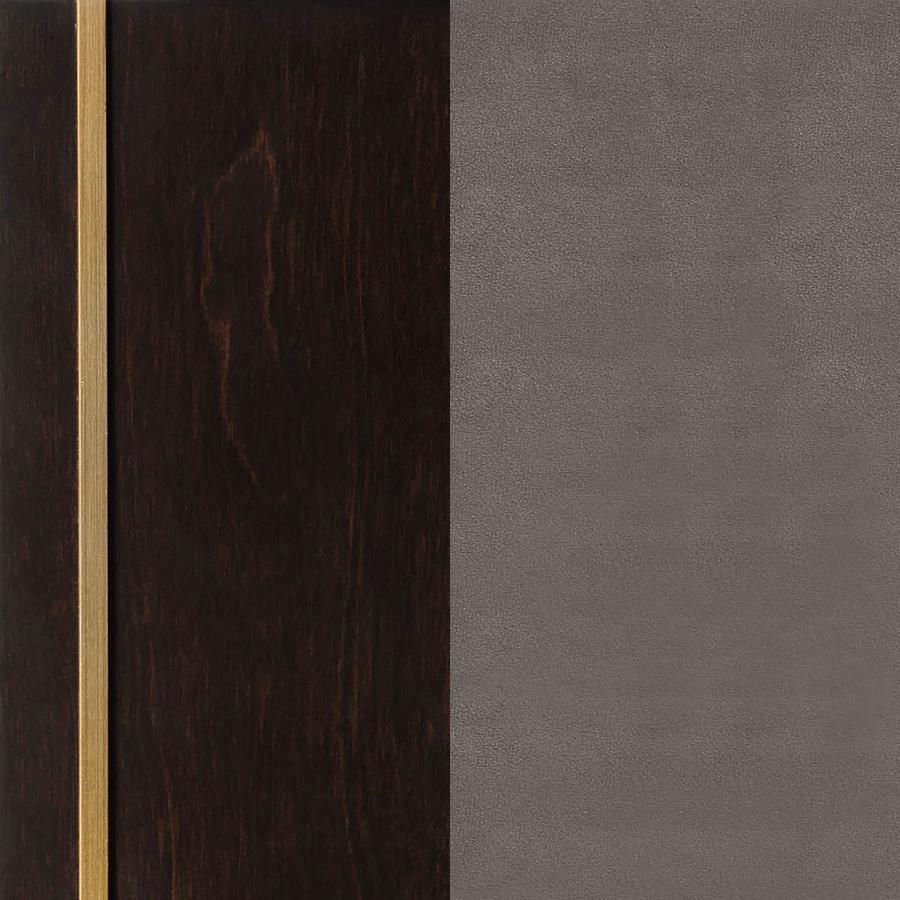 Durango 80-inch California King Panel Bed Smoked Peppercorn