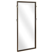 Durango 80-inch Standing Floor Mirror Smoked Peppercorn