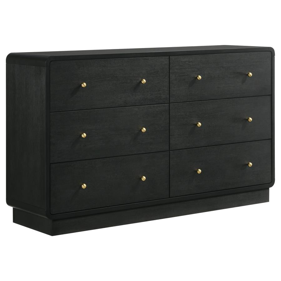 Cavelle 4-piece Twin Bedroom Set Black