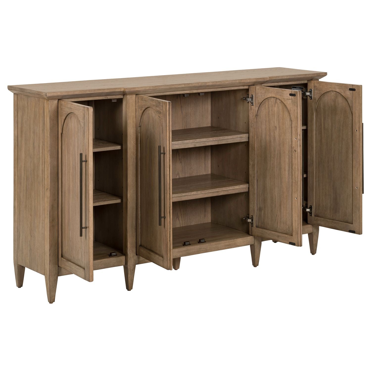 Pavilion 4 Door Accent Cabinet