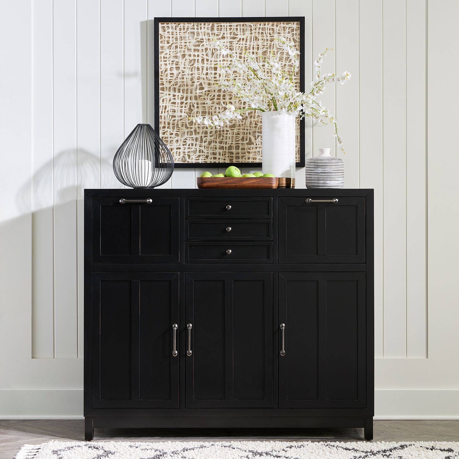 Capeside Cottage Buffet - Black