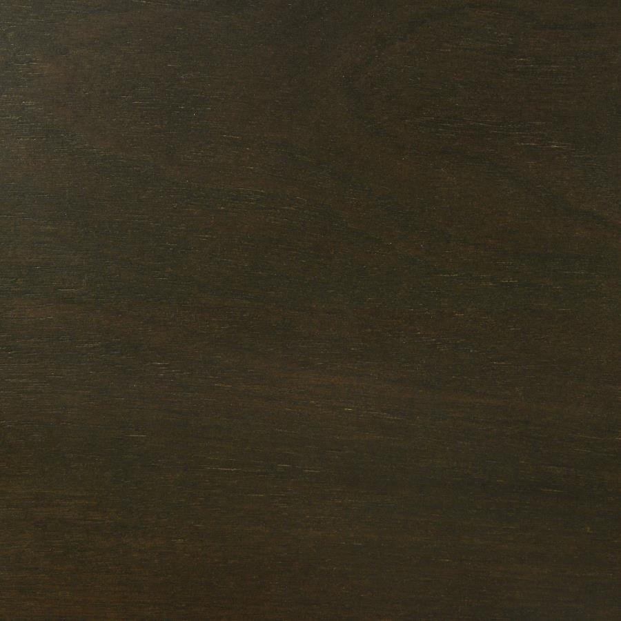 Wilkes Transitional 4-Drawer Chest with Metal Knobs Dark Cocoa