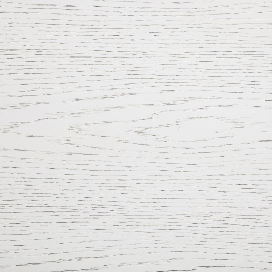 Marielle Queen Upholstered Panel Bed Distressed White