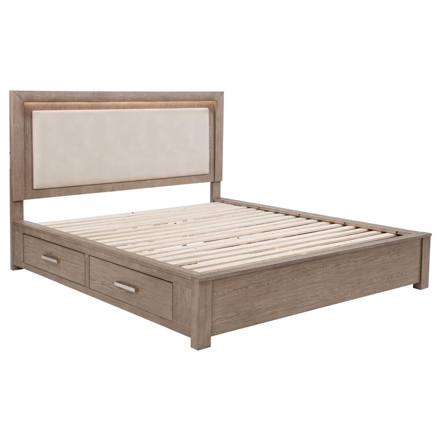 Kenora 5-piece California King Bedroom Set Barley Brown