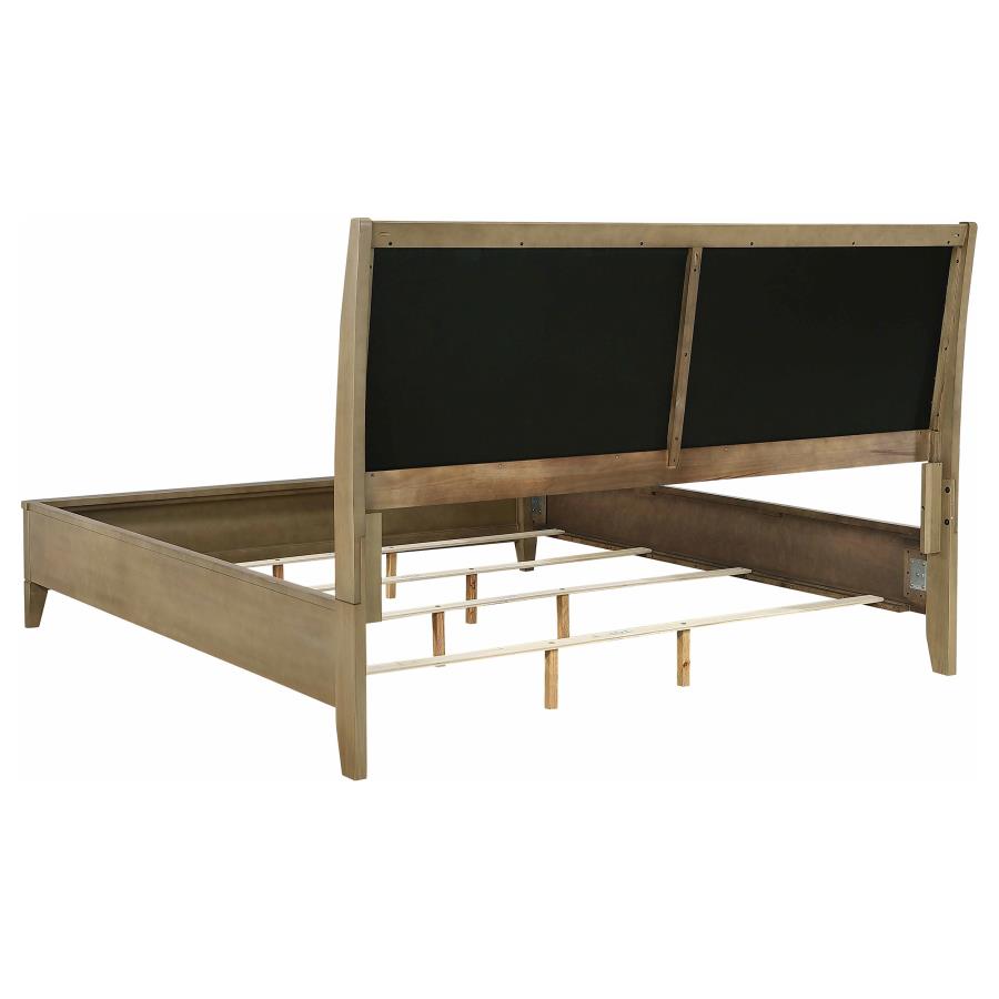 Granada 4-piece Eastern King Bedroom Set Natural Pine