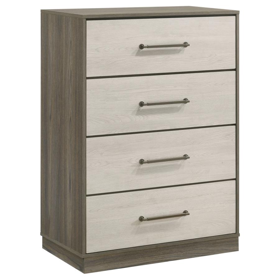 Fenwick 5-piece Eastern King Bedroom Set Grey Oak