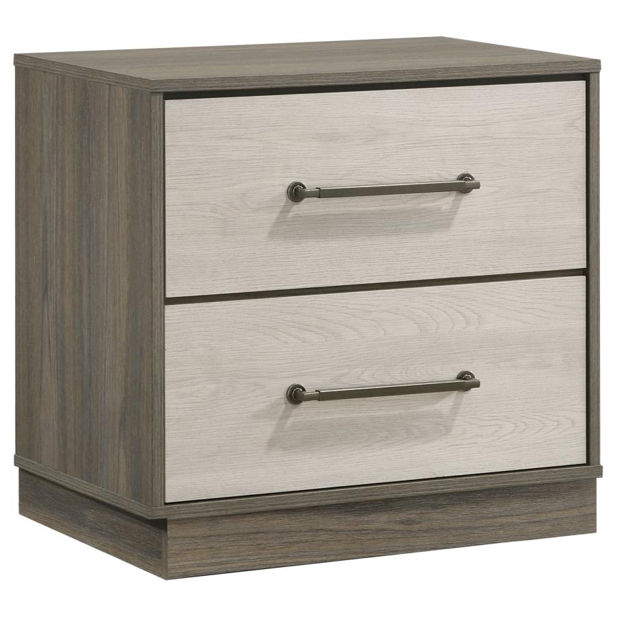 Fenwick 4-piece California King Bedroom Set Grey Oak