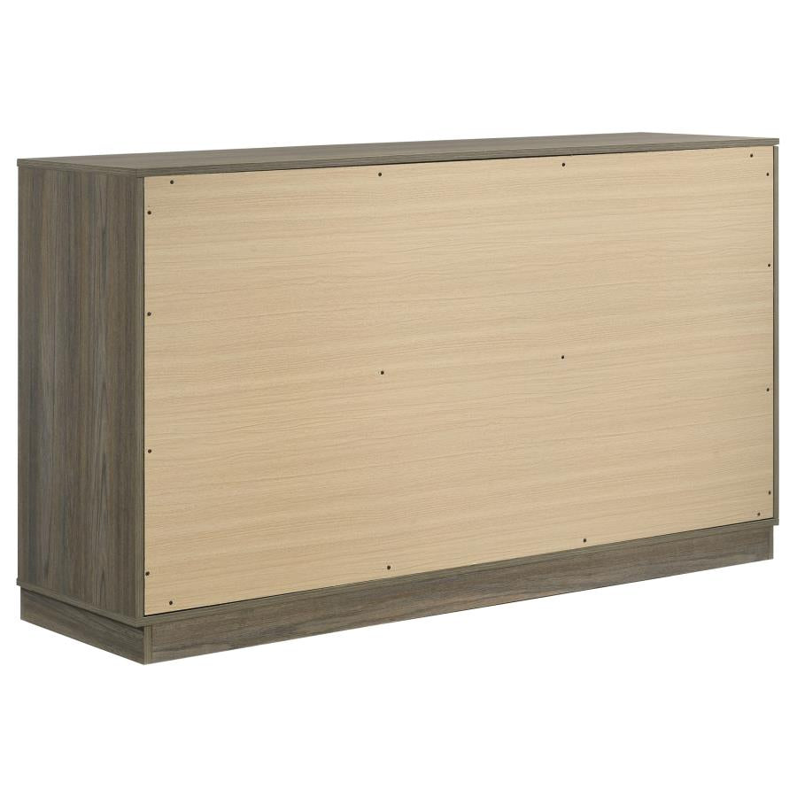 Fenwick 4-piece California King Bedroom Set Grey Oak