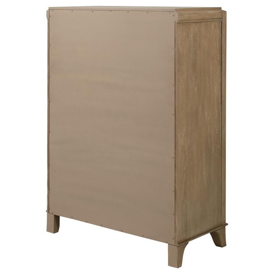 Revello 6-drawer Bedroom Chest of Drawers Washed Mango