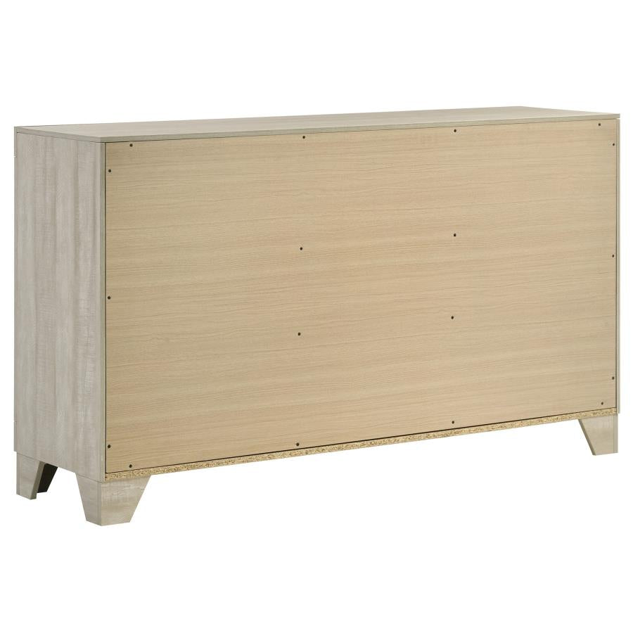 Trenton 4-piece Eastern King Bedroom Set Rustic Cream