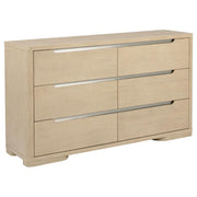 Ladera 6-drawer Bedroom Dresser Light Elm