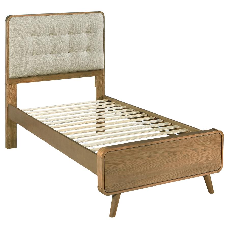 Robyn 5-piece Twin Bedroom Set Light Ash