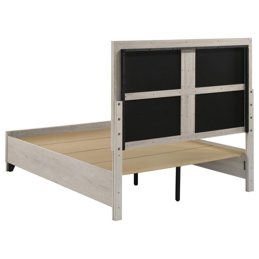 Farre 4-piece Queen Storage Bedroom Set Washed Grey