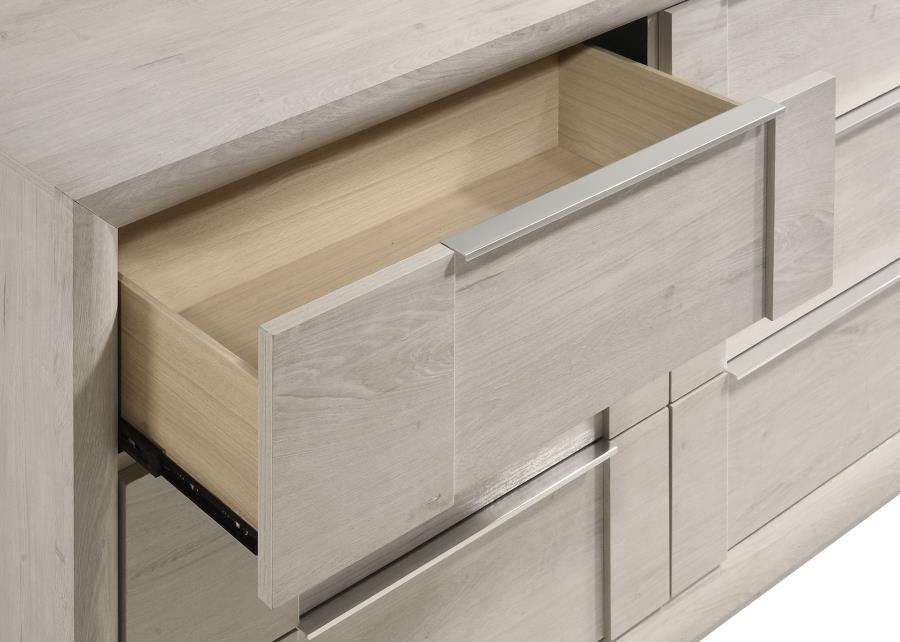 Farre 4-piece Queen Storage Bedroom Set Washed Grey