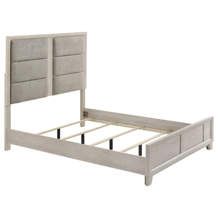Farre 5-piece Queen Bedroom Set Washed Grey