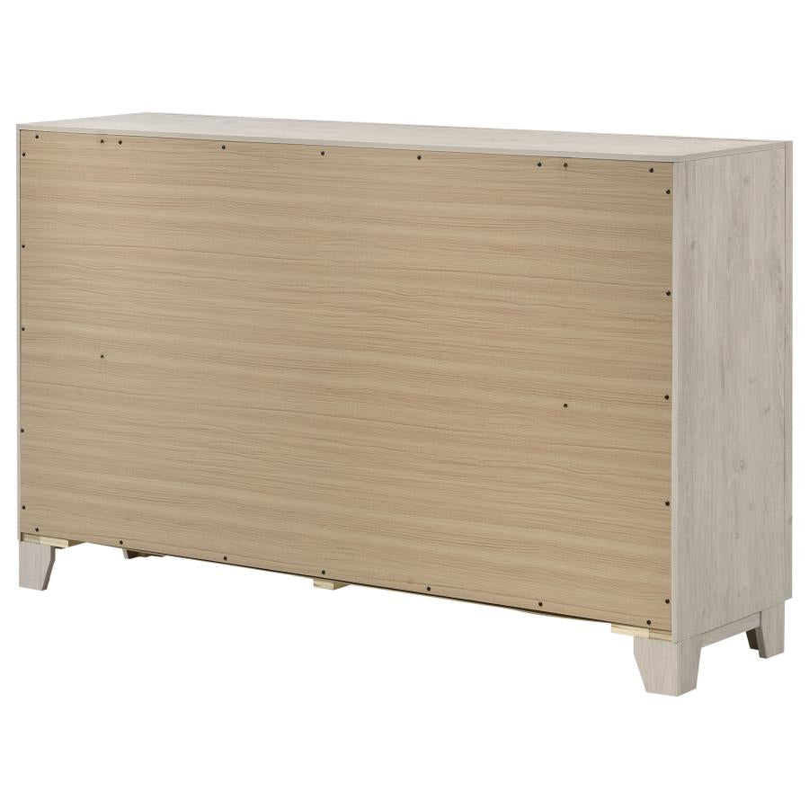 Farre 6-drawer Dresser Washed Grey