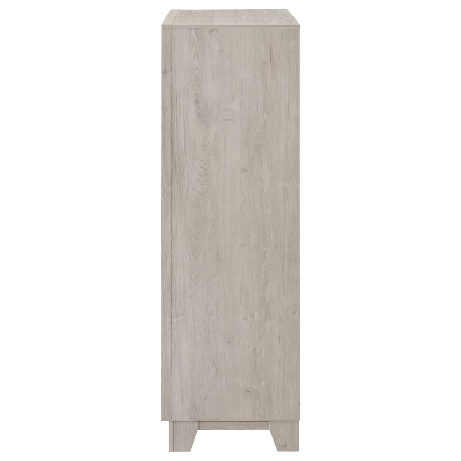 Farre 5-drawer Chest of Drawers Washed Grey