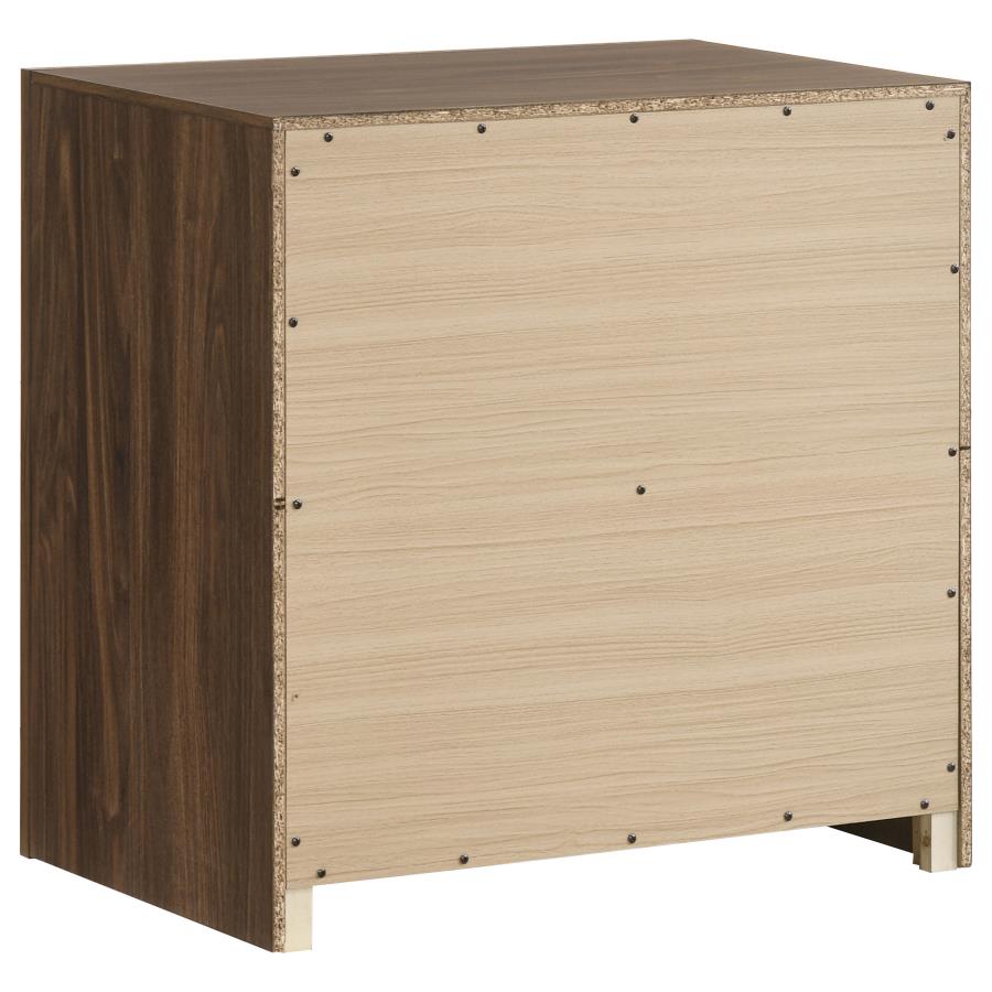 Etienne 4-piece Full Bedroom Set Walnut