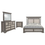 Cresswell 4-piece California King Bedroom Set Taupe