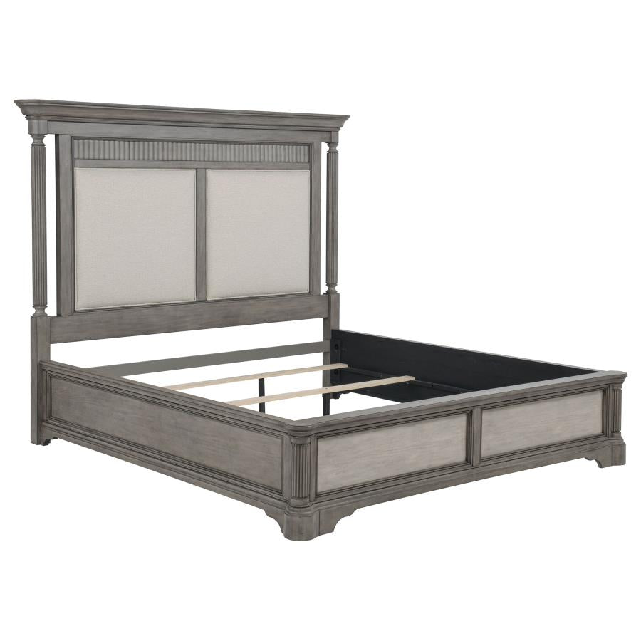 Cresswell 4-piece California King Bedroom Set Weathered Taupe