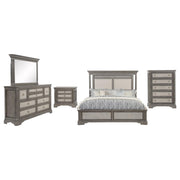 Cresswell 5-piece Queen Bedroom Set Weathered Taupe