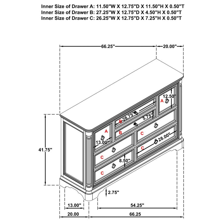 Cresswell 5-piece Queen Bedroom Set Weathered Taupe