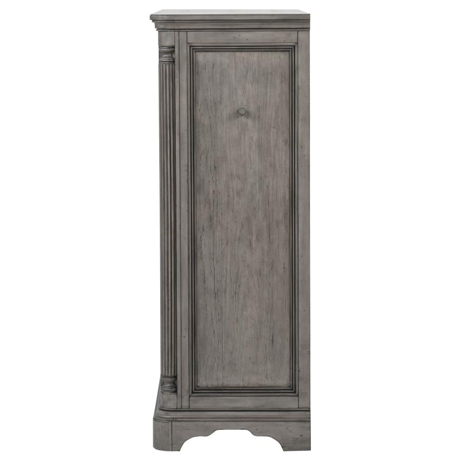 Cresswell 5-drawer Chest of Drawers Weathered Taupe