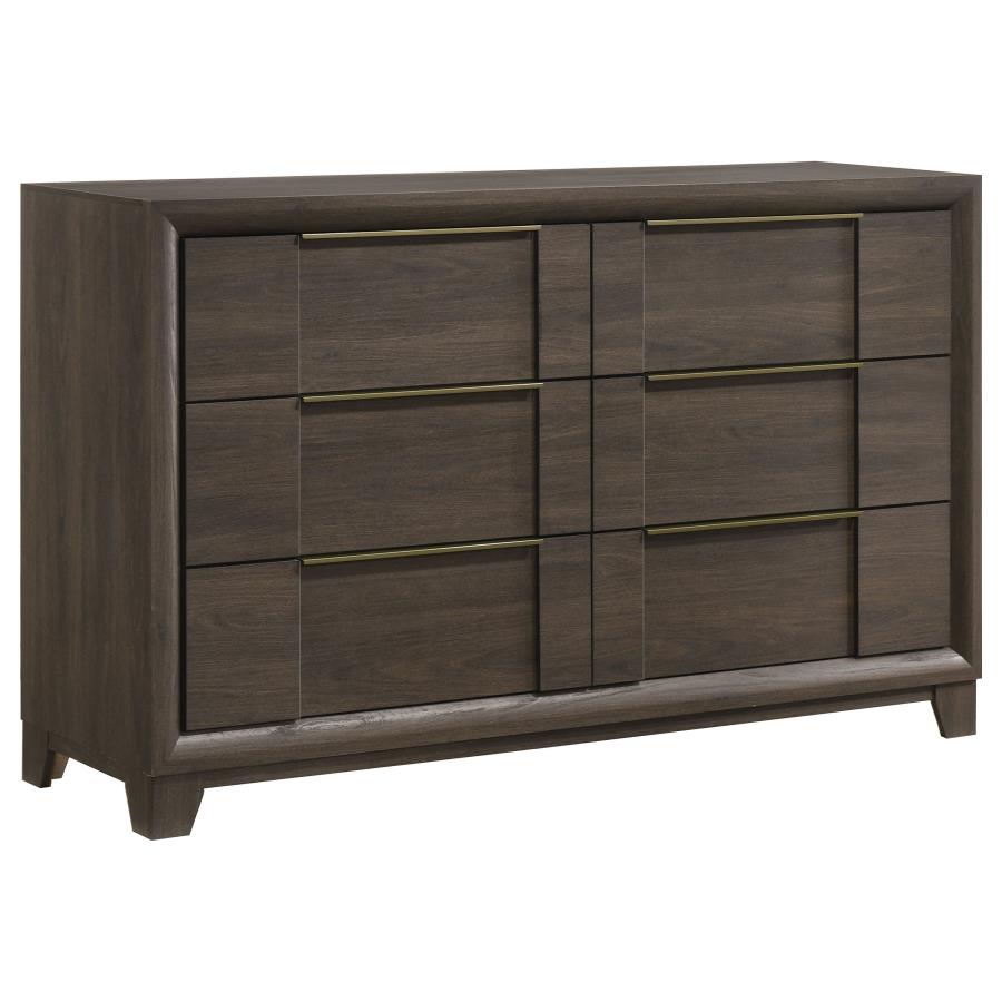 Farre 4-piece Queen Storage Bedroom Set Dark Brown