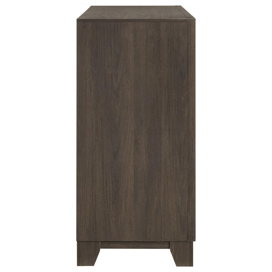 Farre 6-drawer Dresser Dark Brown