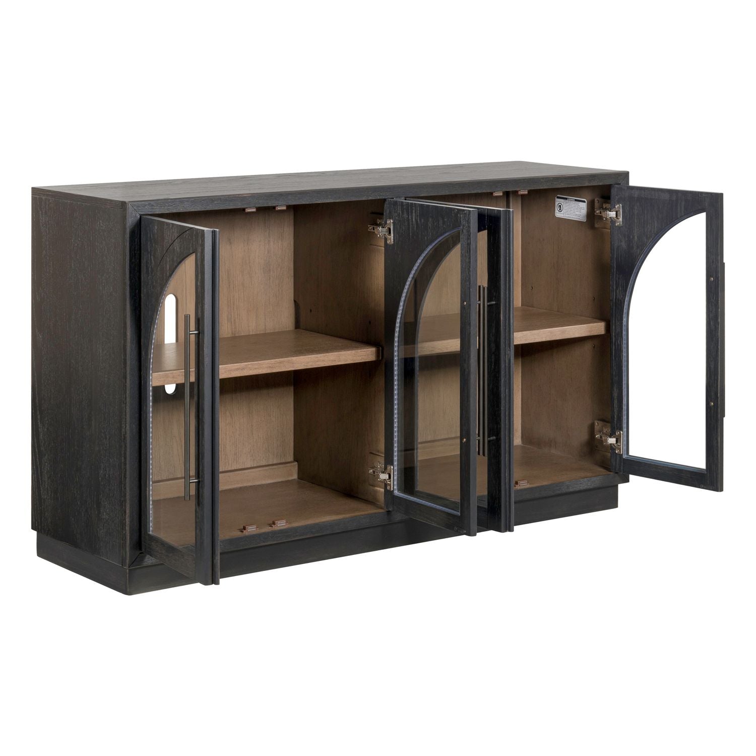 Archway 4 Door Accent Cabinet