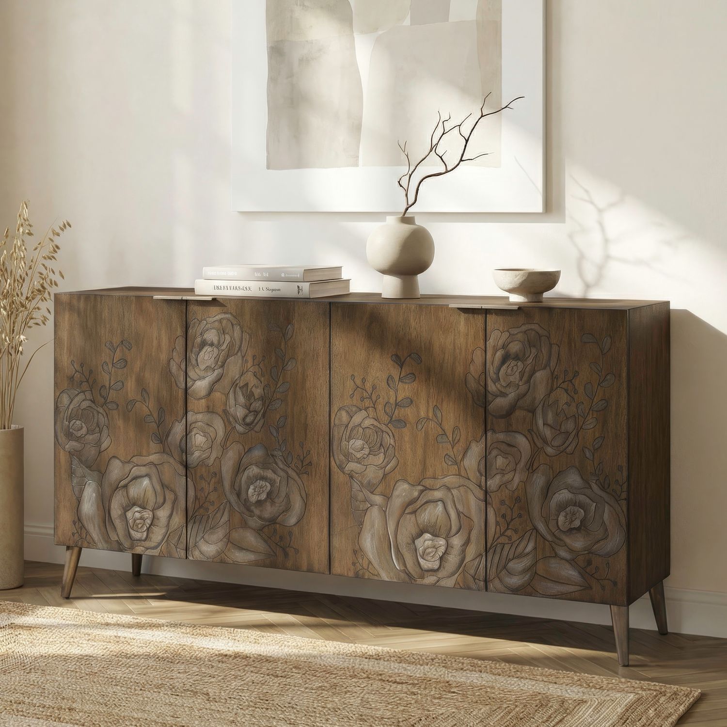 Eden 4 Door Accent Cabinet