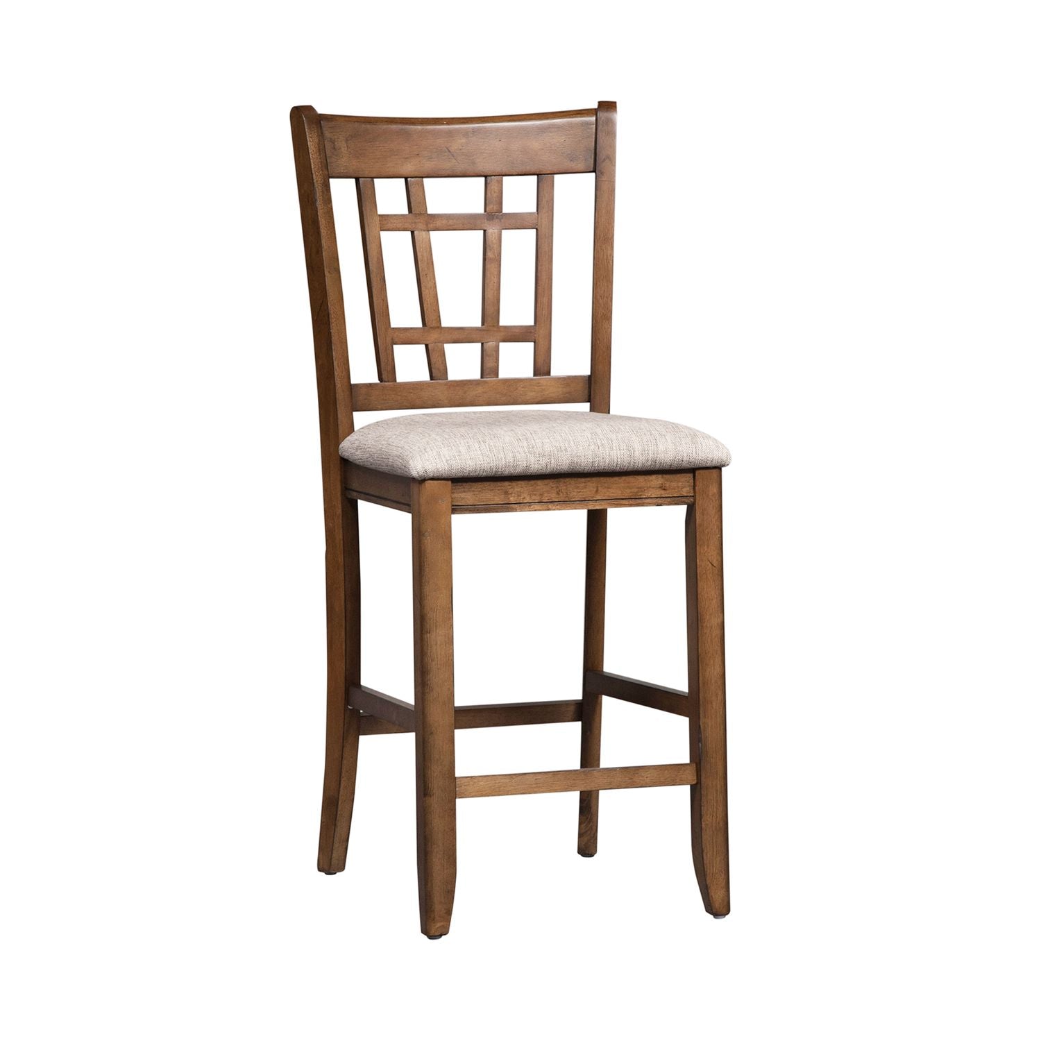 Santa Rosa 24 Inch Lattice Back Counter Chair