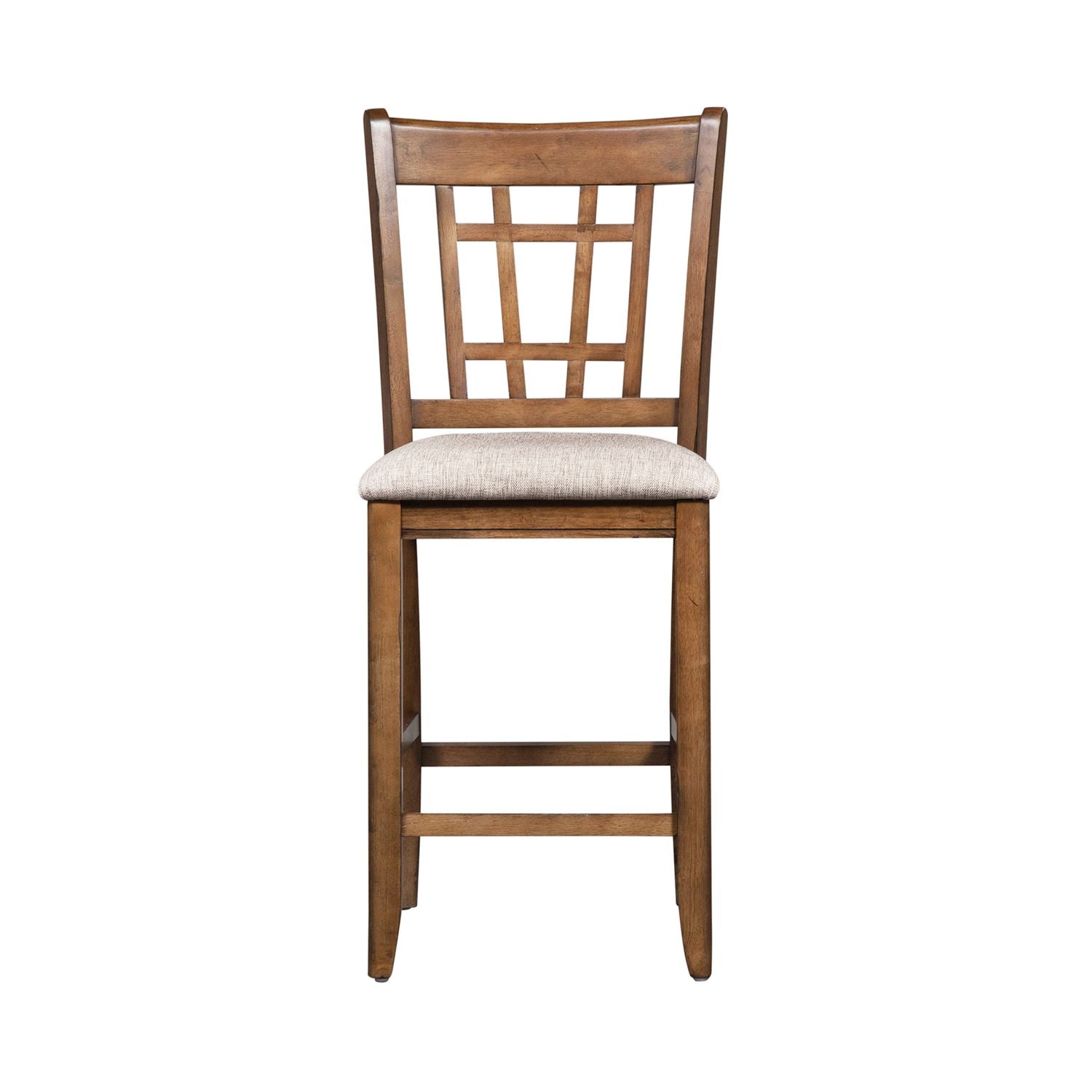 Santa Rosa 24 Inch Lattice Back Counter Chair