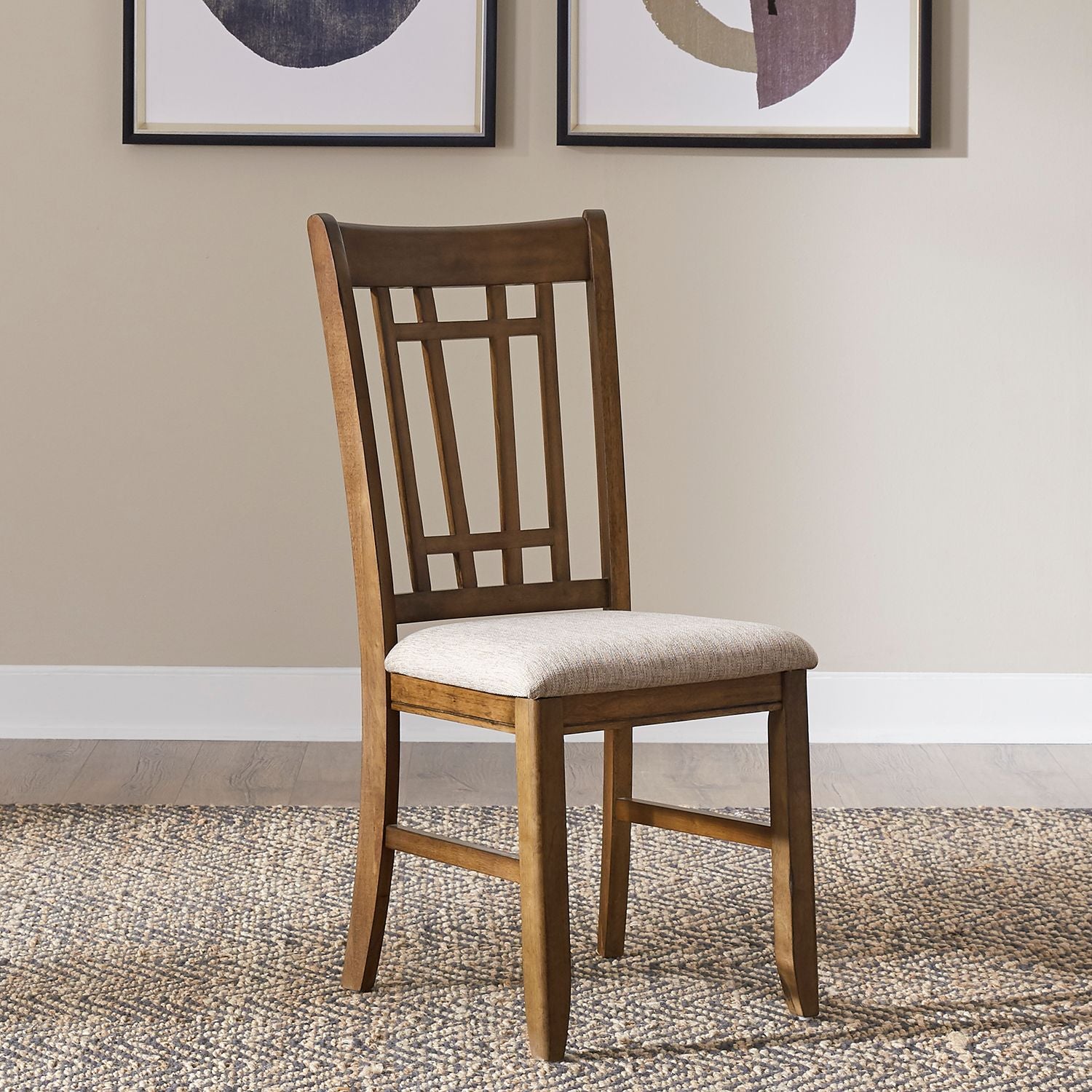 Santa Rosa Lattice Back Side Chair