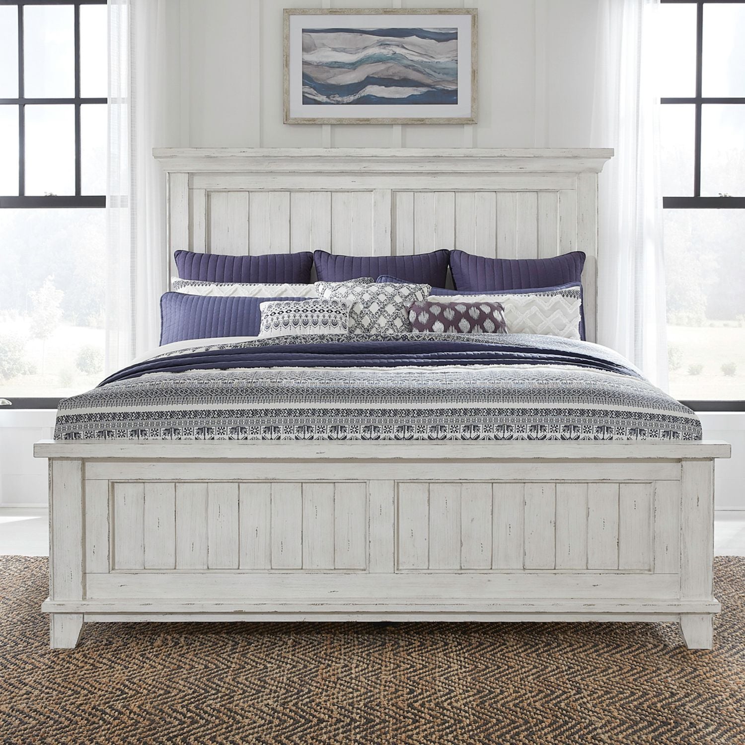 River Place Queen Panel Bed