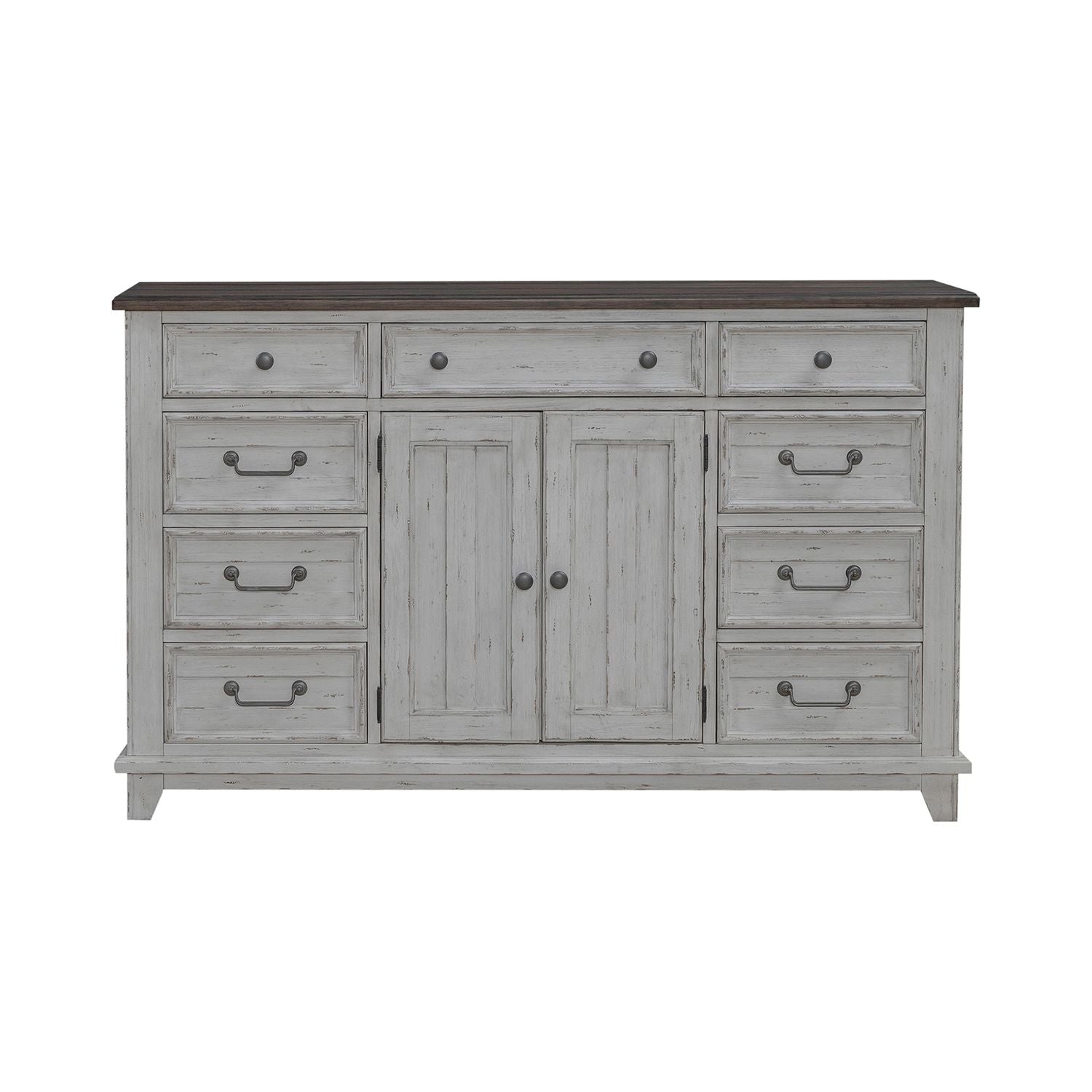 River Place 2 Door 9 Drawer Dresser
