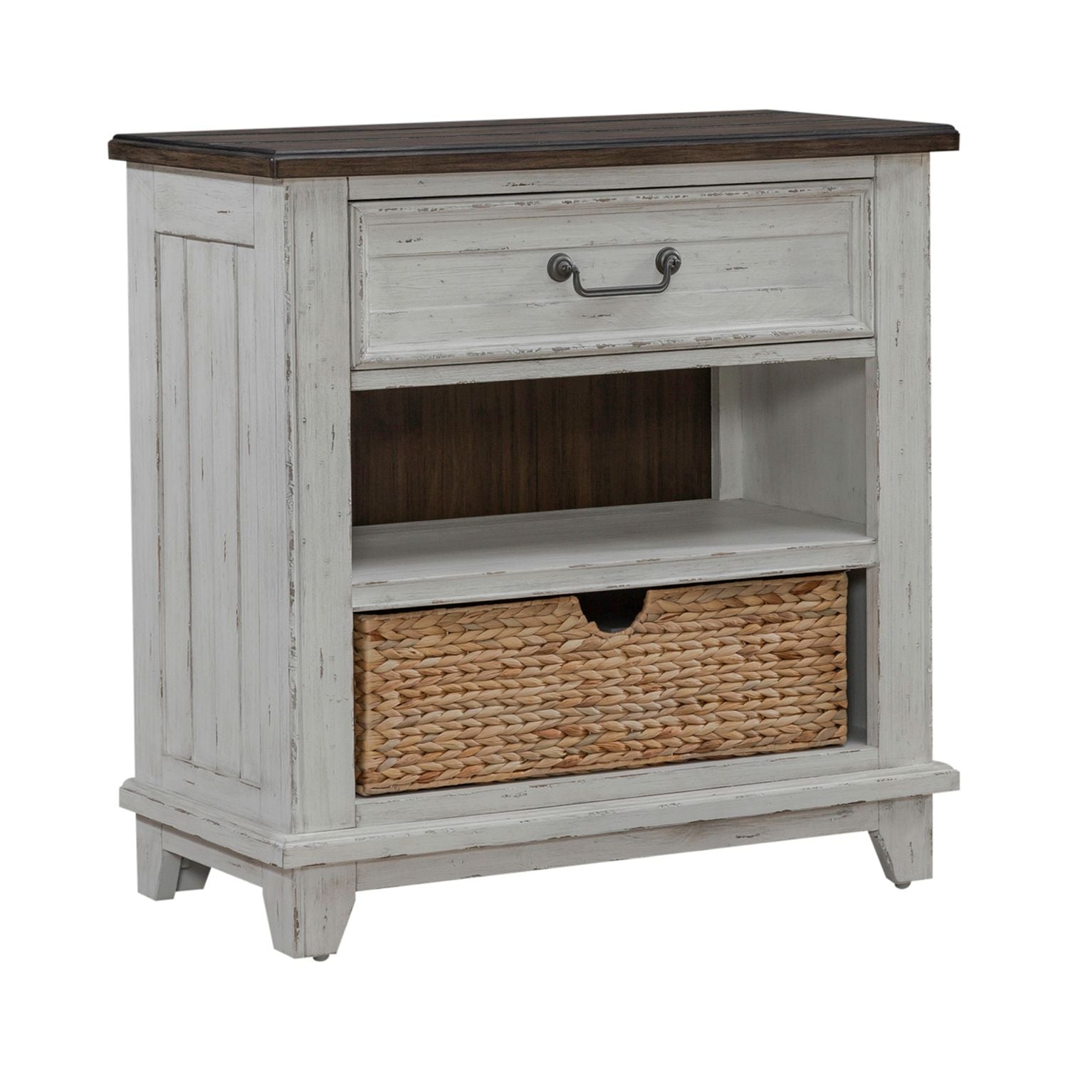 River Place Bedside Chest with Charging Station