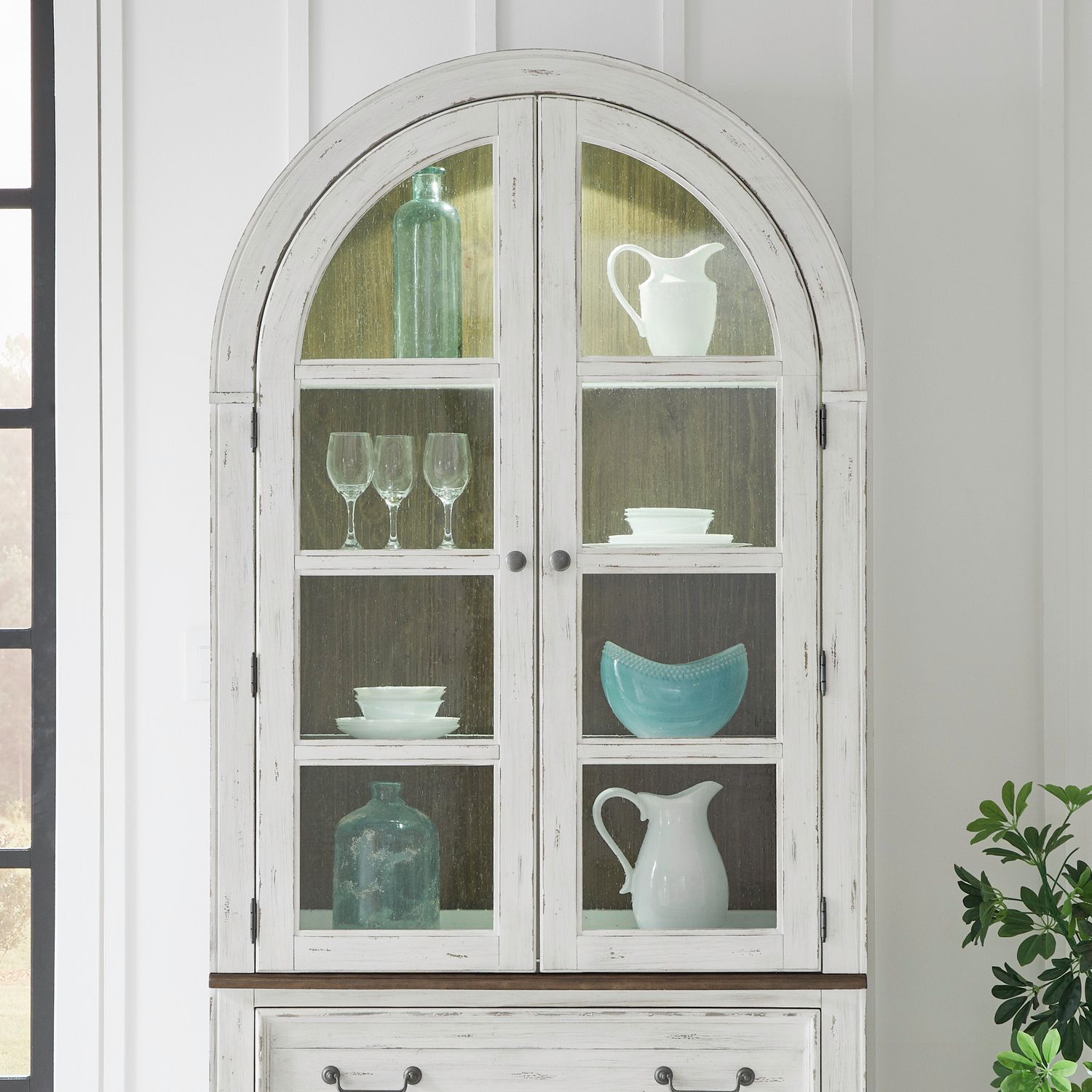 River Place Curio Hutch