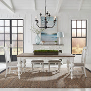 River Place 5 Piece Rectangular Table Set
