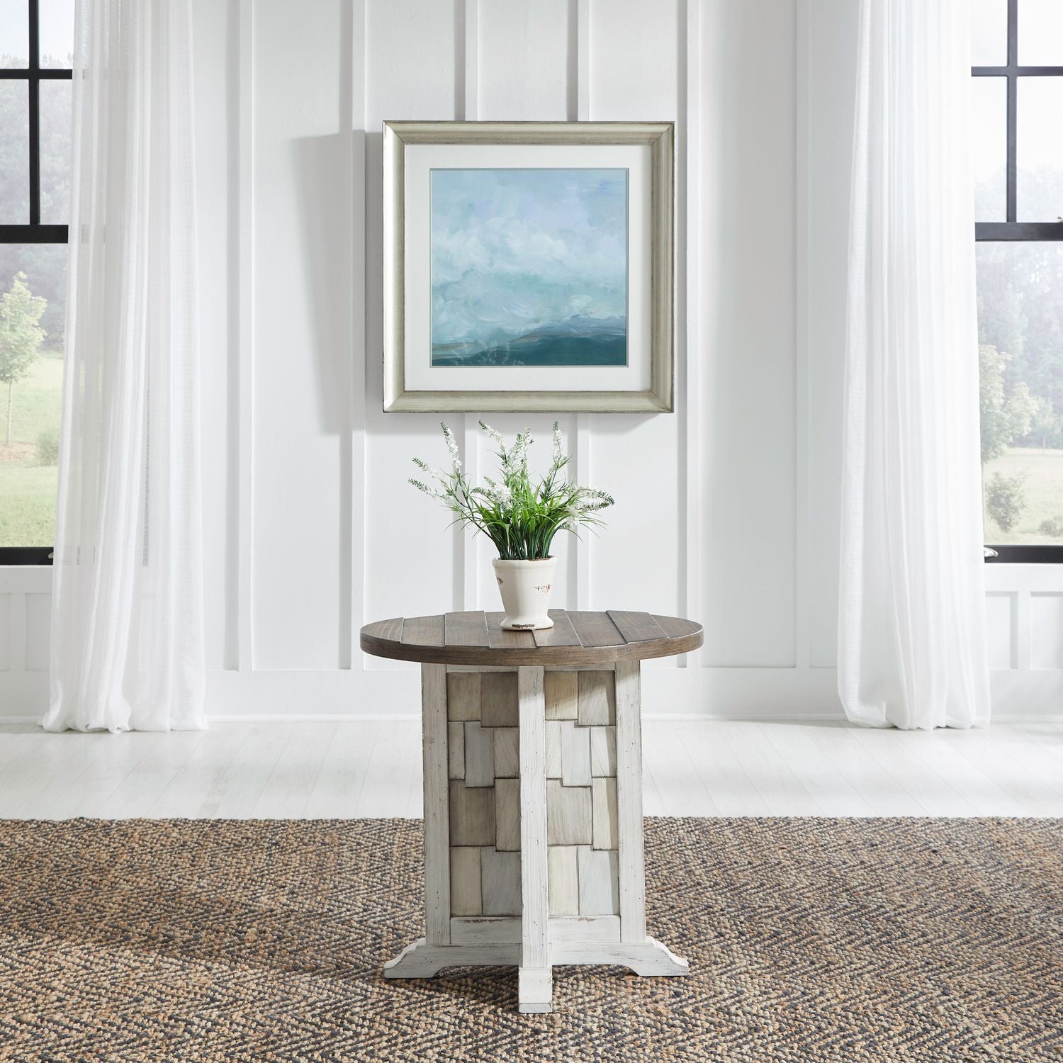 River Place Round Chairside Table