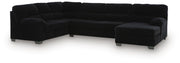 SimpleJoy 3-Piece Sectional with Chaise