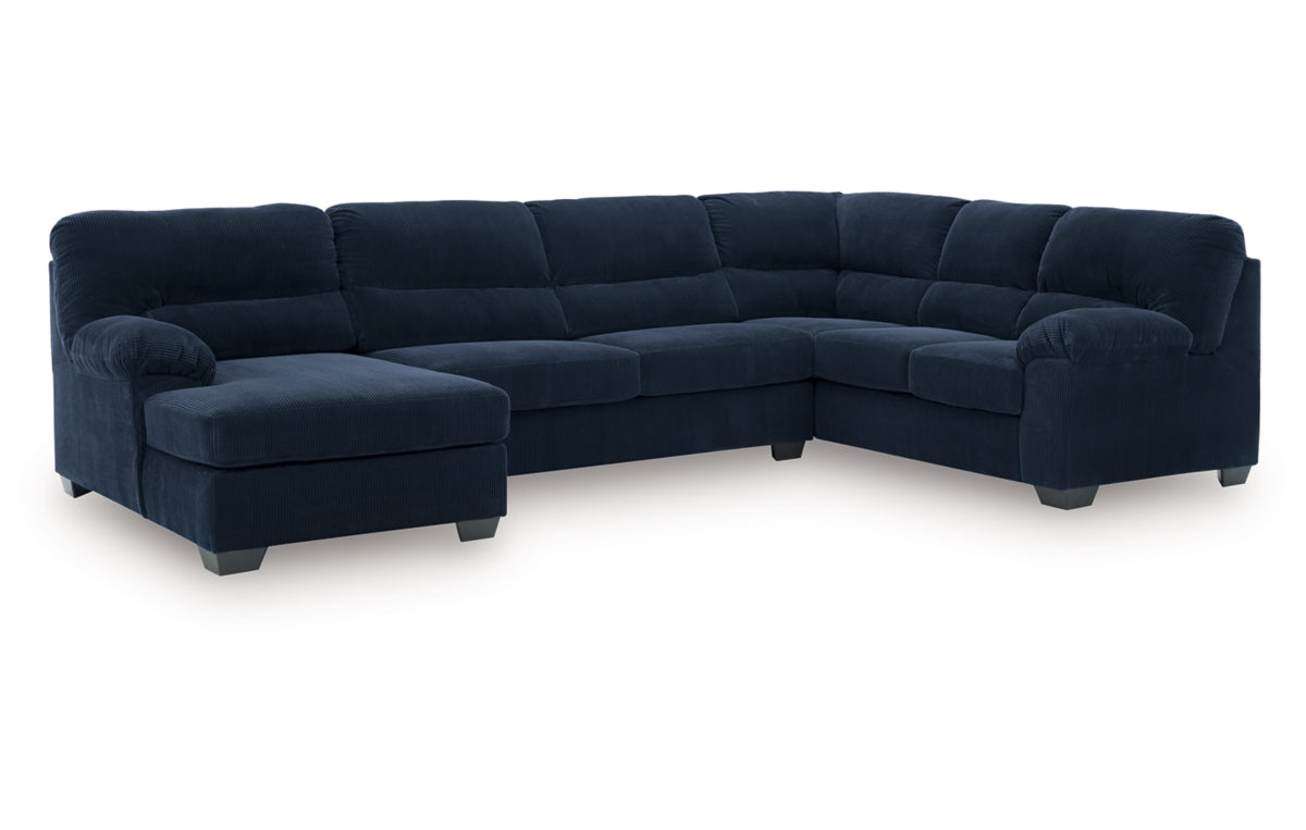 SimpleJoy 3-Piece Sectional with Chaise