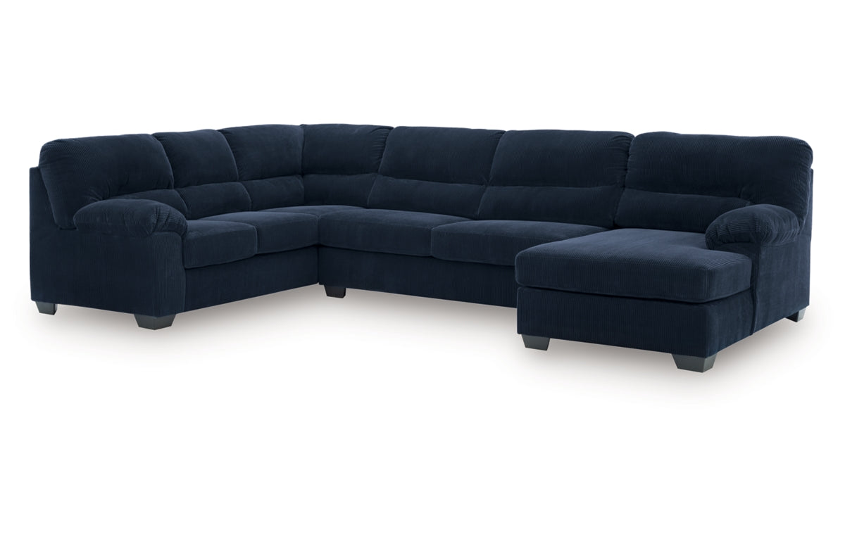 SimpleJoy 3-Piece Sectional with Chaise