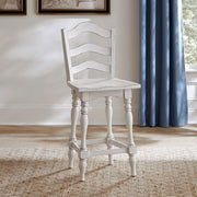 Magnolia Manor Ladderback Swivel Counter Height Chair