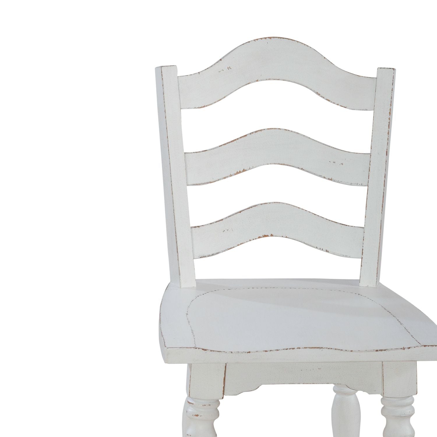 Magnolia Manor Ladderback Swivel Bar Stool