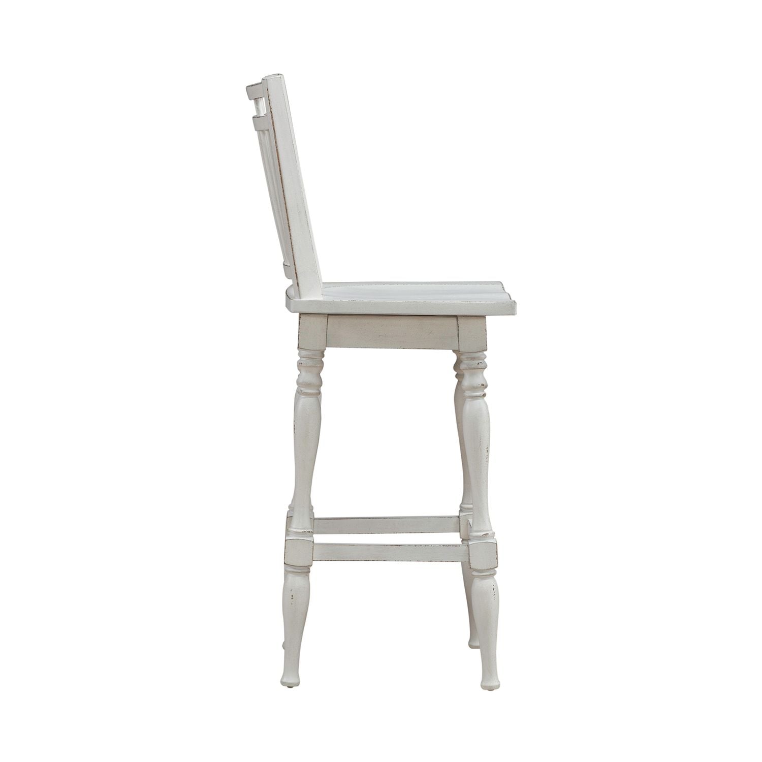 Magnolia Manor Spindle Back Swivel Bar Stool
