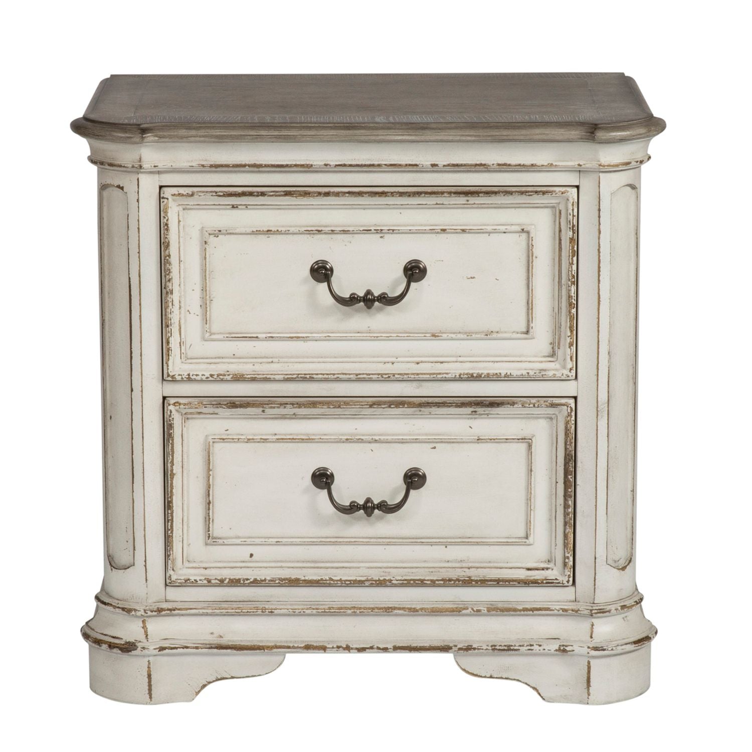 Magnolia Manor King California Panel Bed, Dresser & Mirror, Chest, Nightstand