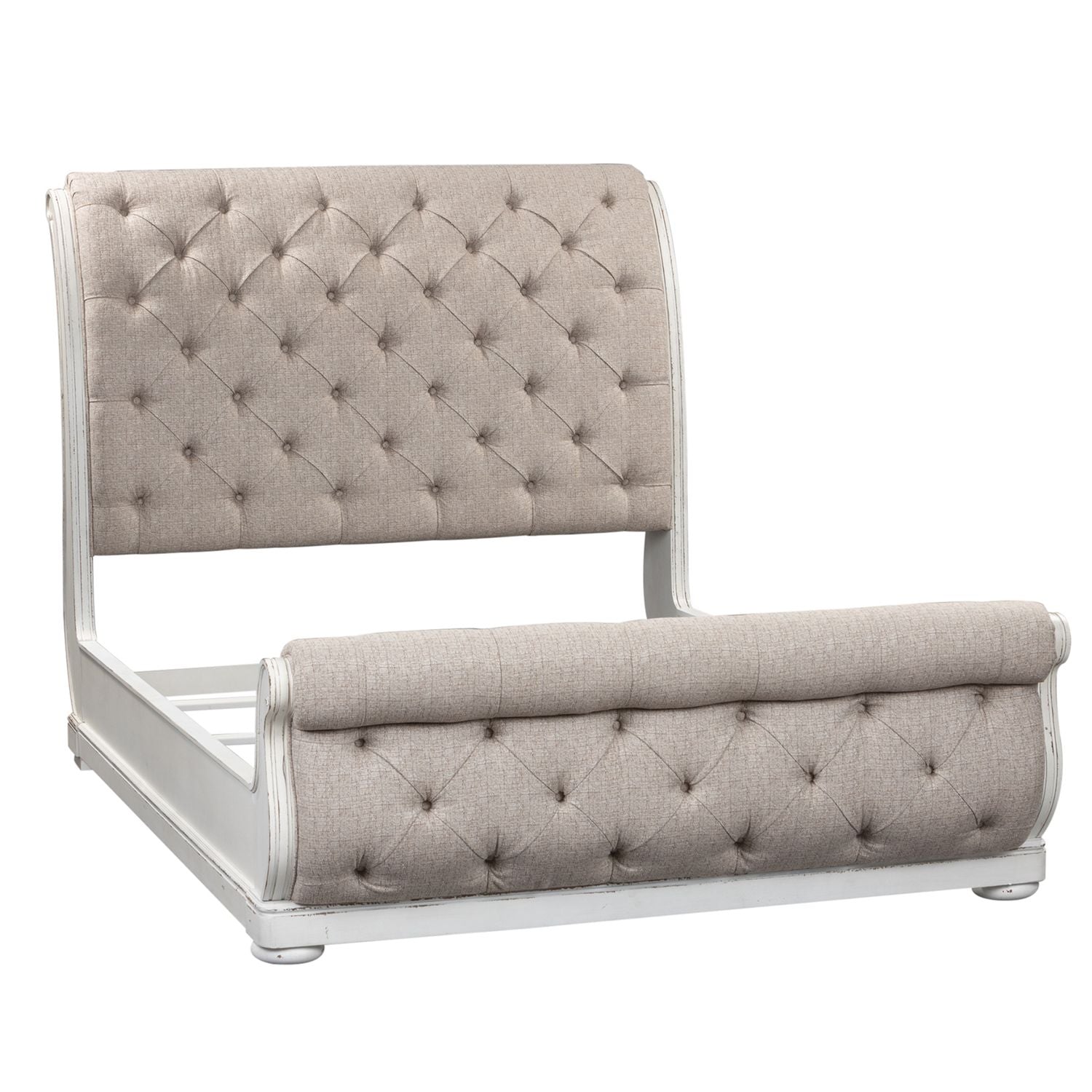 Magnolia Manor King Upholstery Sleigh Bed