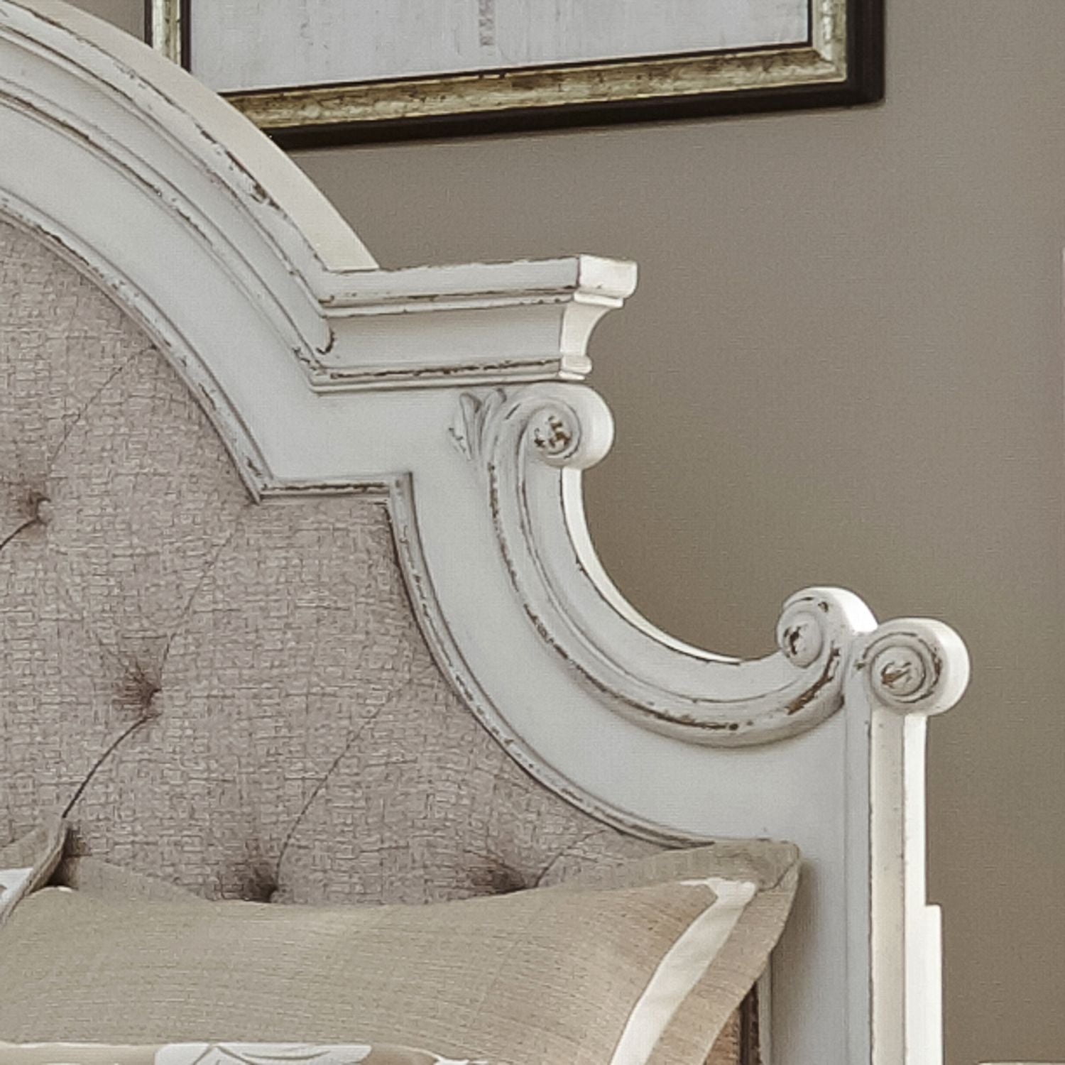 Magnolia Manor Queen Upholstery Panel Headboard